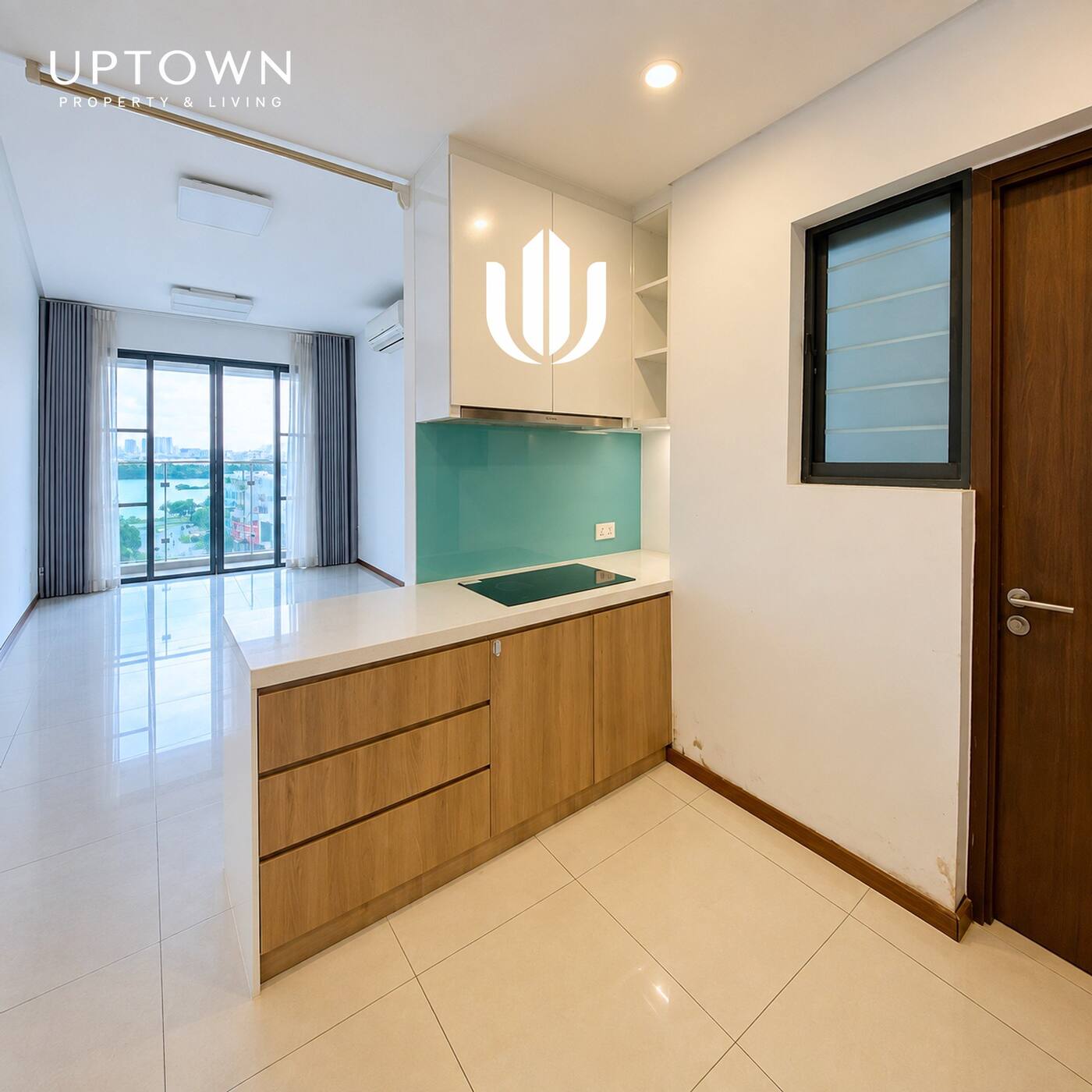 Bán căn hộ 2PN One Verandah 79m², view sông, nội thất cơ bản
