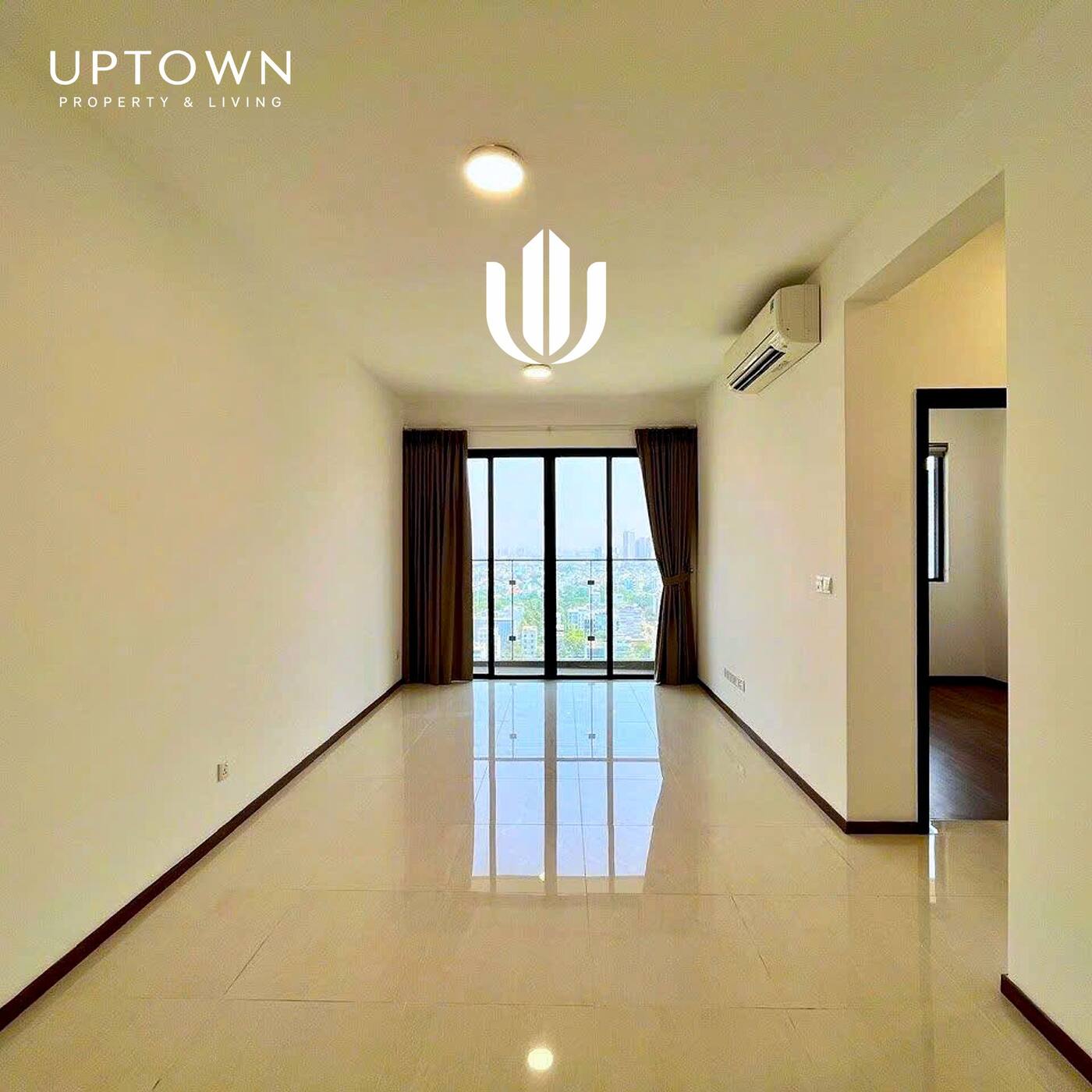 Cho thuê căn hộ 2PN One Verandah 81m², view thành phố, nội thất cơ bản