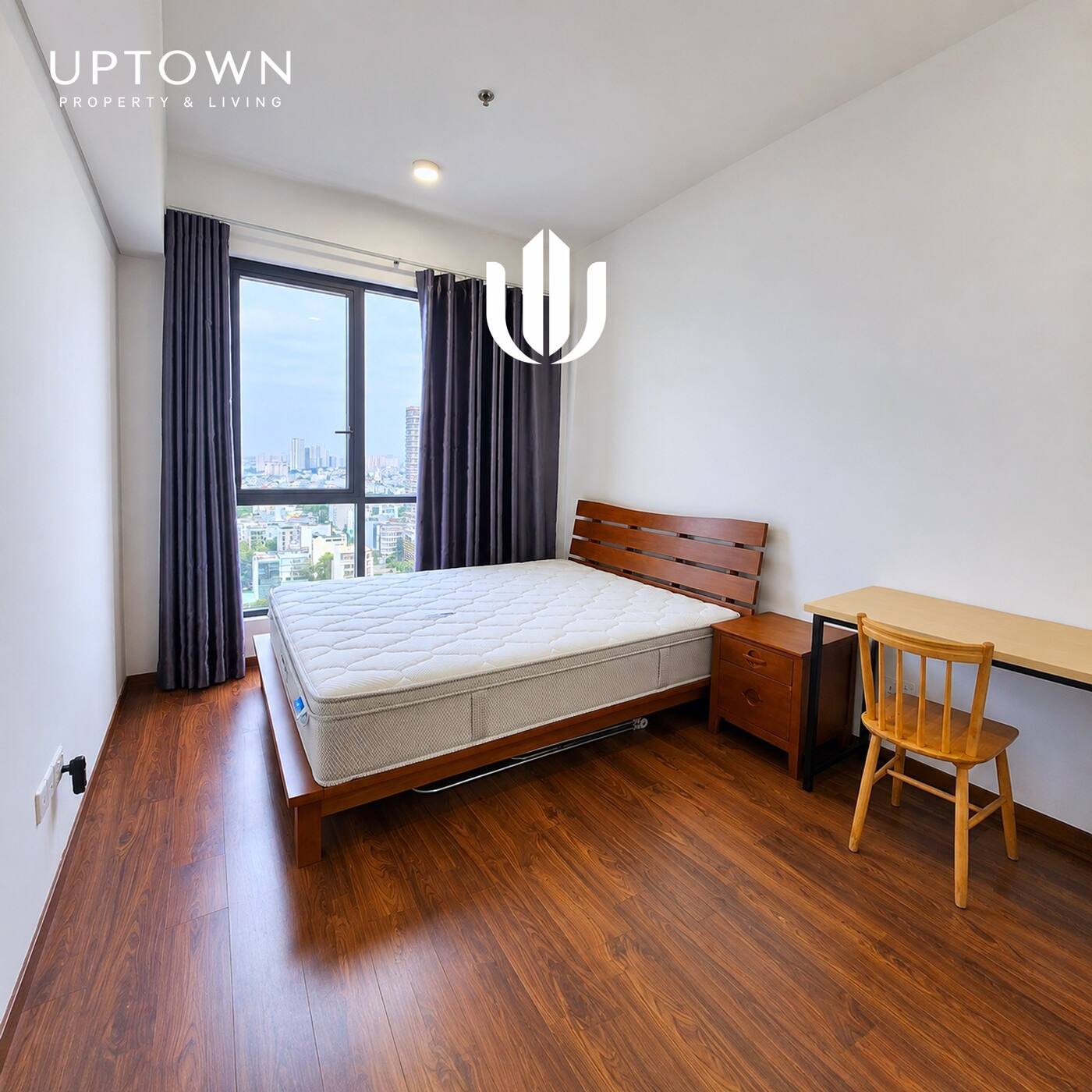 Bán căn hộ 2PN One Verandah 76m² tầng 20, view thành phố, nội thất đầy đủ