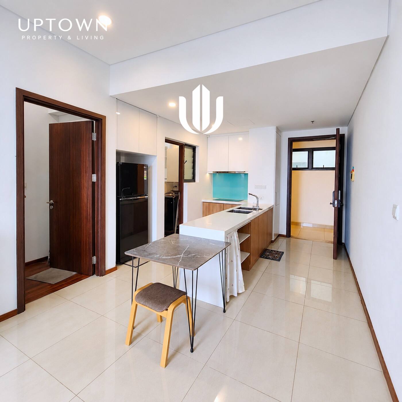 Bán căn hộ 2PN One Verandah 76m² tầng 20, view thành phố, nội thất đầy đủ