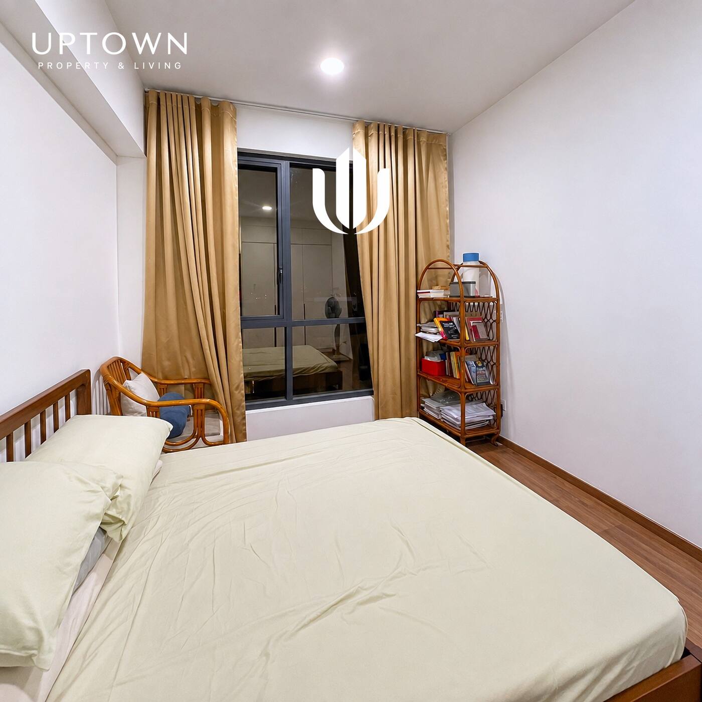 Cho thuê căn hộ 2PN One Verandah 81m² tầng 4, view sông, nội thất đầy đủ