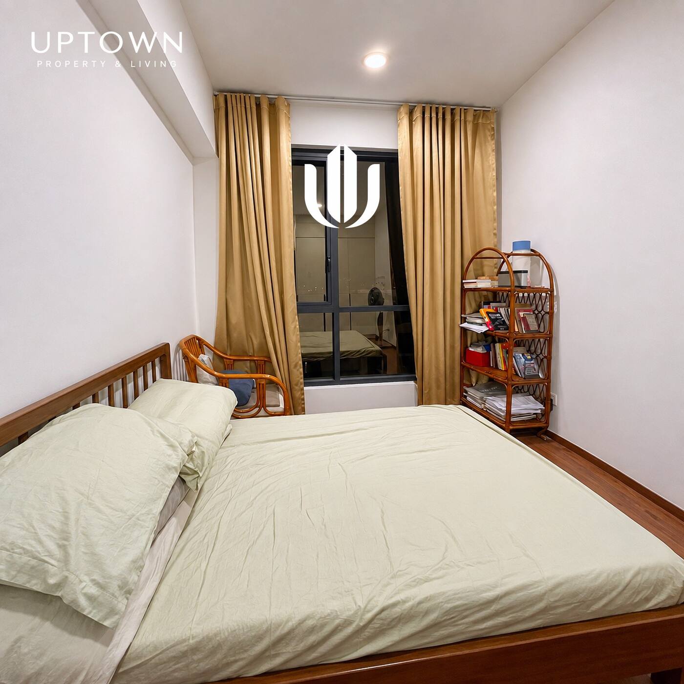 Cho thuê căn hộ 2PN One Verandah 81m² tầng 4, view sông, nội thất đầy đủ