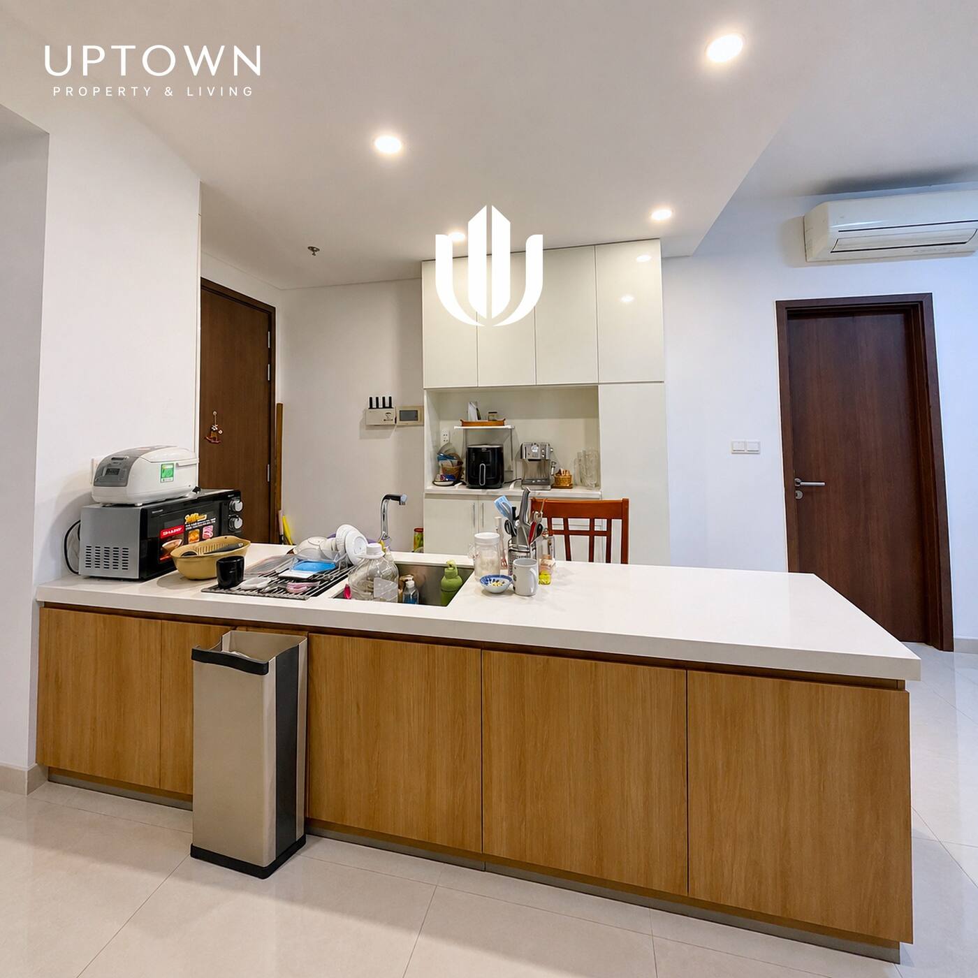 Cho thuê căn hộ 2PN One Verandah 81m² tầng 4, view sông, nội thất đầy đủ