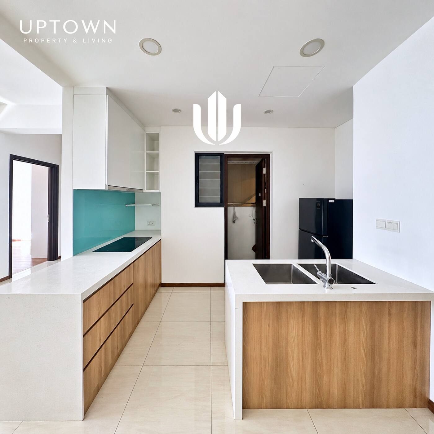 Cho thuê căn hộ 2PN One Verandah 82m², view sông, nội thất cơ bản