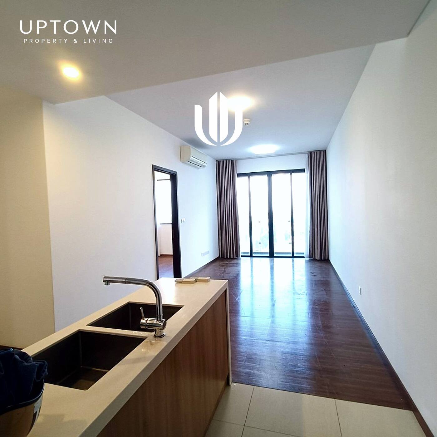 Cho thuê căn hộ 1PN One Verandah 56m² tầng 18, view sông, nội thất cơ bản