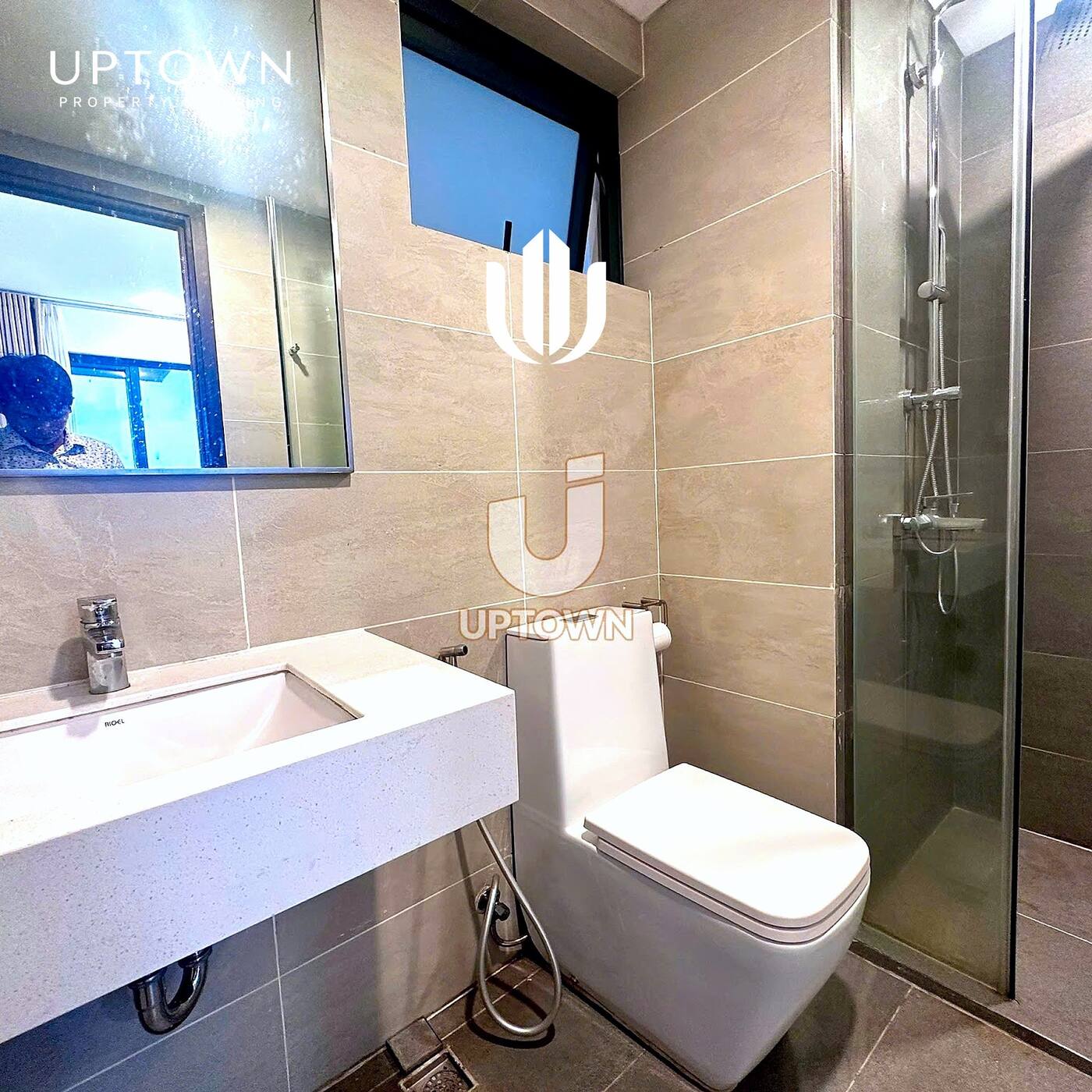 Cho thuê căn hộ 1PN One Verandah 56m² tầng 18, view sông, nội thất cơ bản