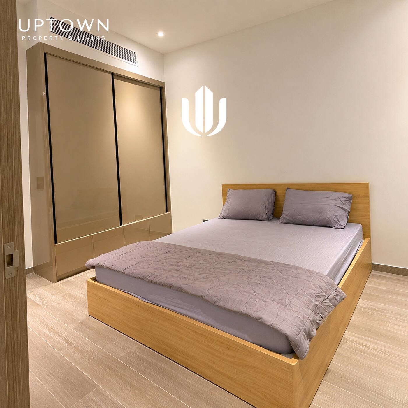 Cho thuê căn hộ 2PN The Marq 74m² tầng 9, view ngoại khu, nội thất đầy đủ