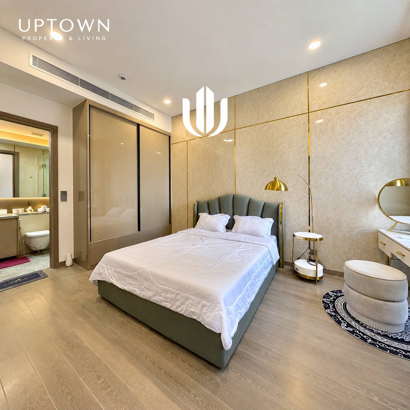 Cho thuê căn hộ 2PN The Marq 74m² tầng 22, view ngoại khu, nội thất đầy đủ