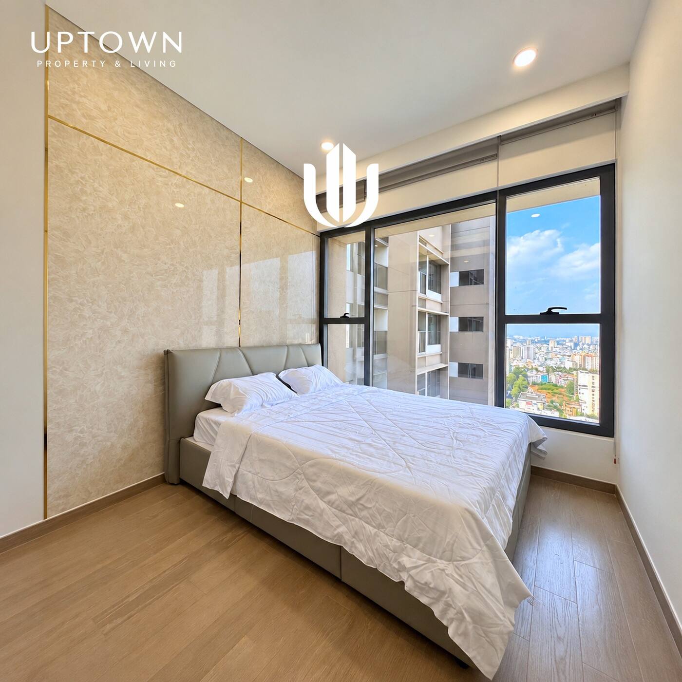 Cho thuê căn hộ 2PN The Marq 74m² tầng 22, view ngoại khu, nội thất đầy đủ