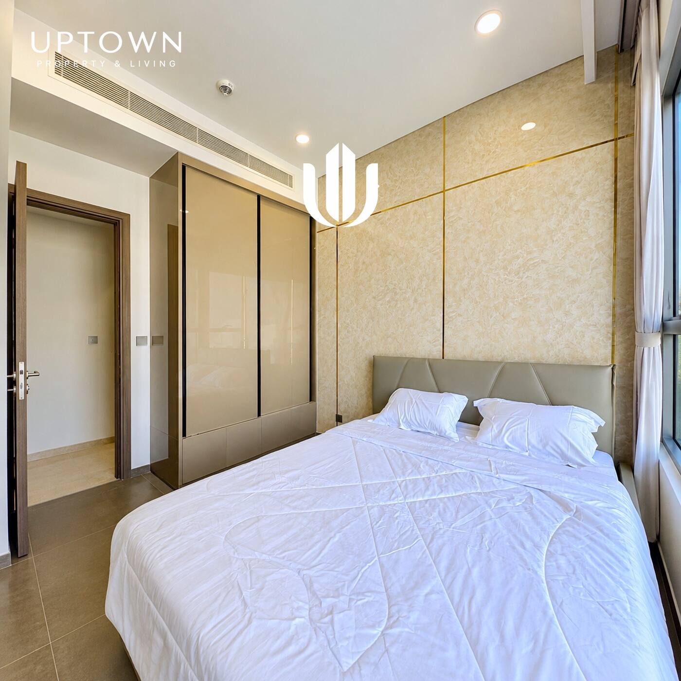 Cho thuê căn hộ 2PN The Marq 74m² tầng 22, view ngoại khu, nội thất đầy đủ