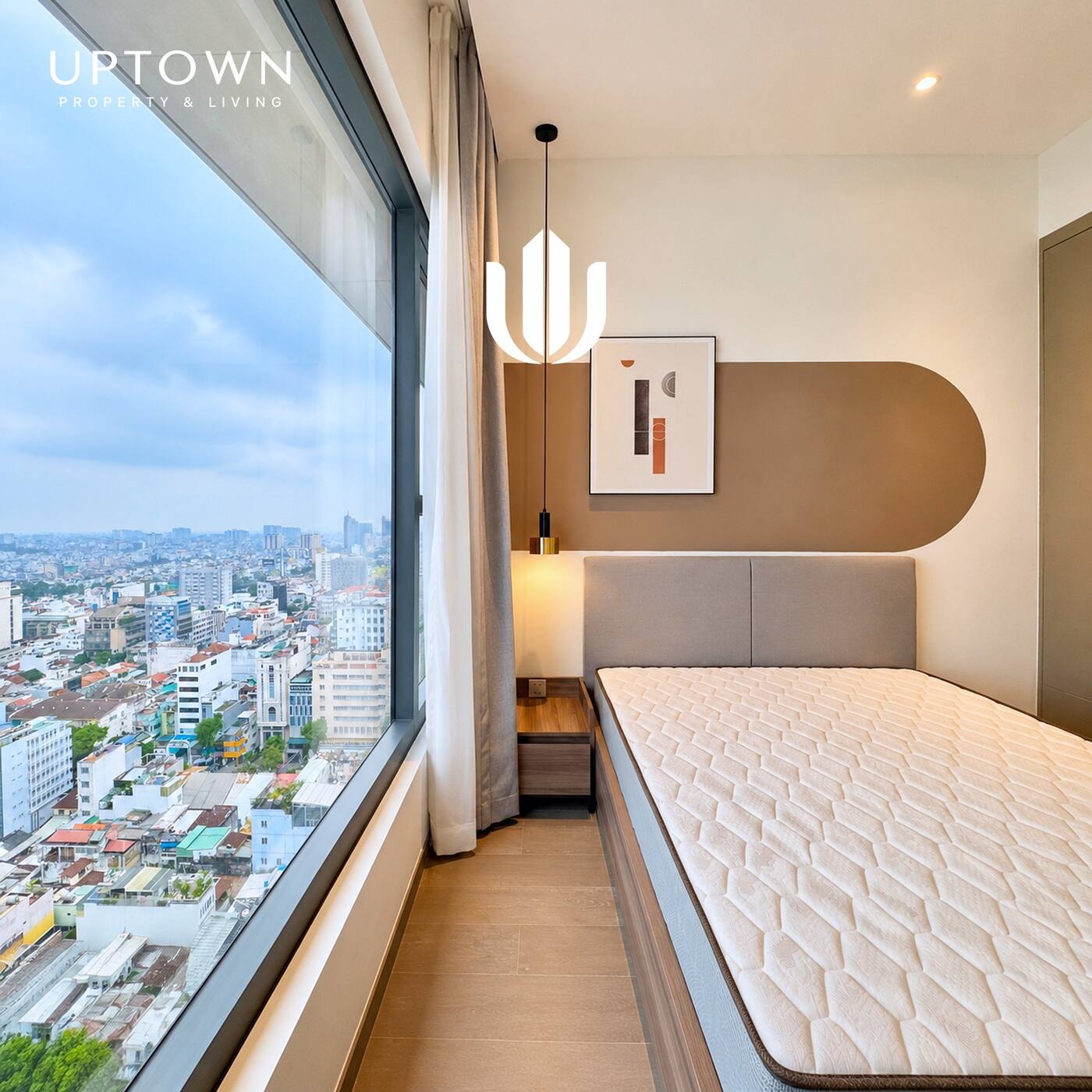 Bán căn hộ 3PN The Marq 129m² tầng 17, view ngoại khu, nội thất đầy đủ