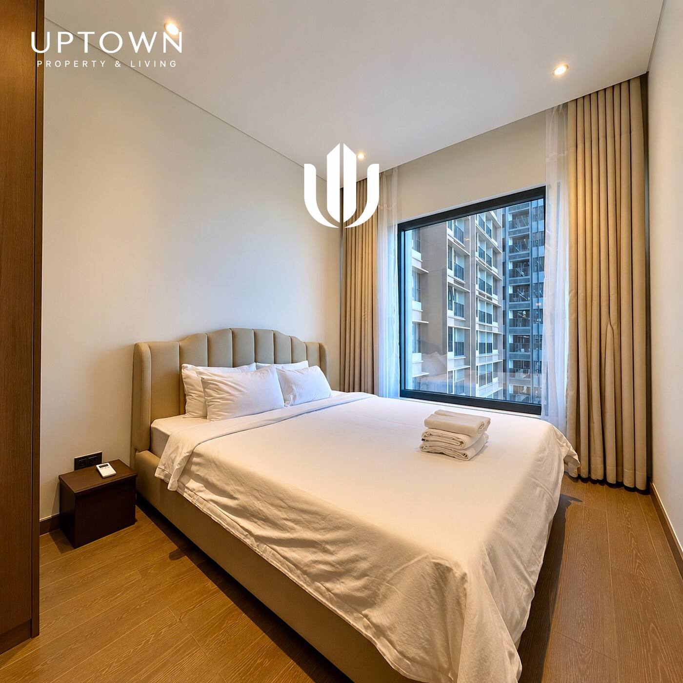 Cho thuê căn hộ 1PN The Marq 52m² tầng 7, view ngoại khu, nội thất đầy đủ