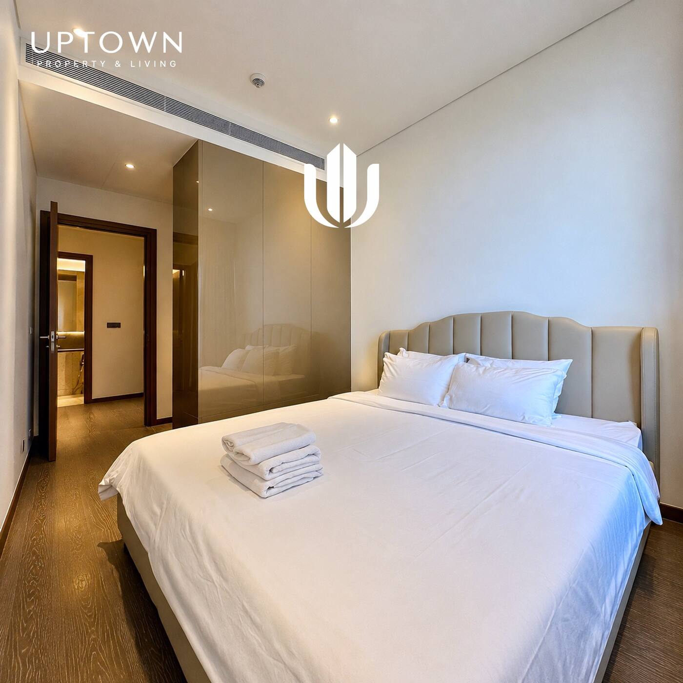 Cho thuê căn hộ 1PN The Marq 52m² tầng 7, view ngoại khu, nội thất đầy đủ