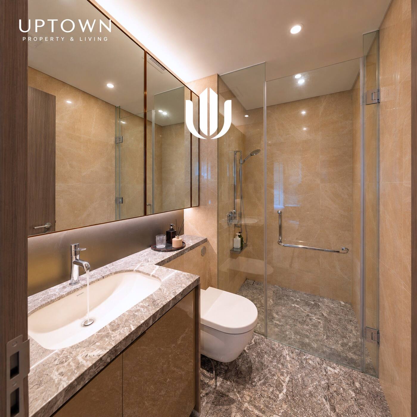 Cho thuê căn hộ 2PN The Marq 72m² tầng 7, view ngoại khu, nội thất đầy đủ