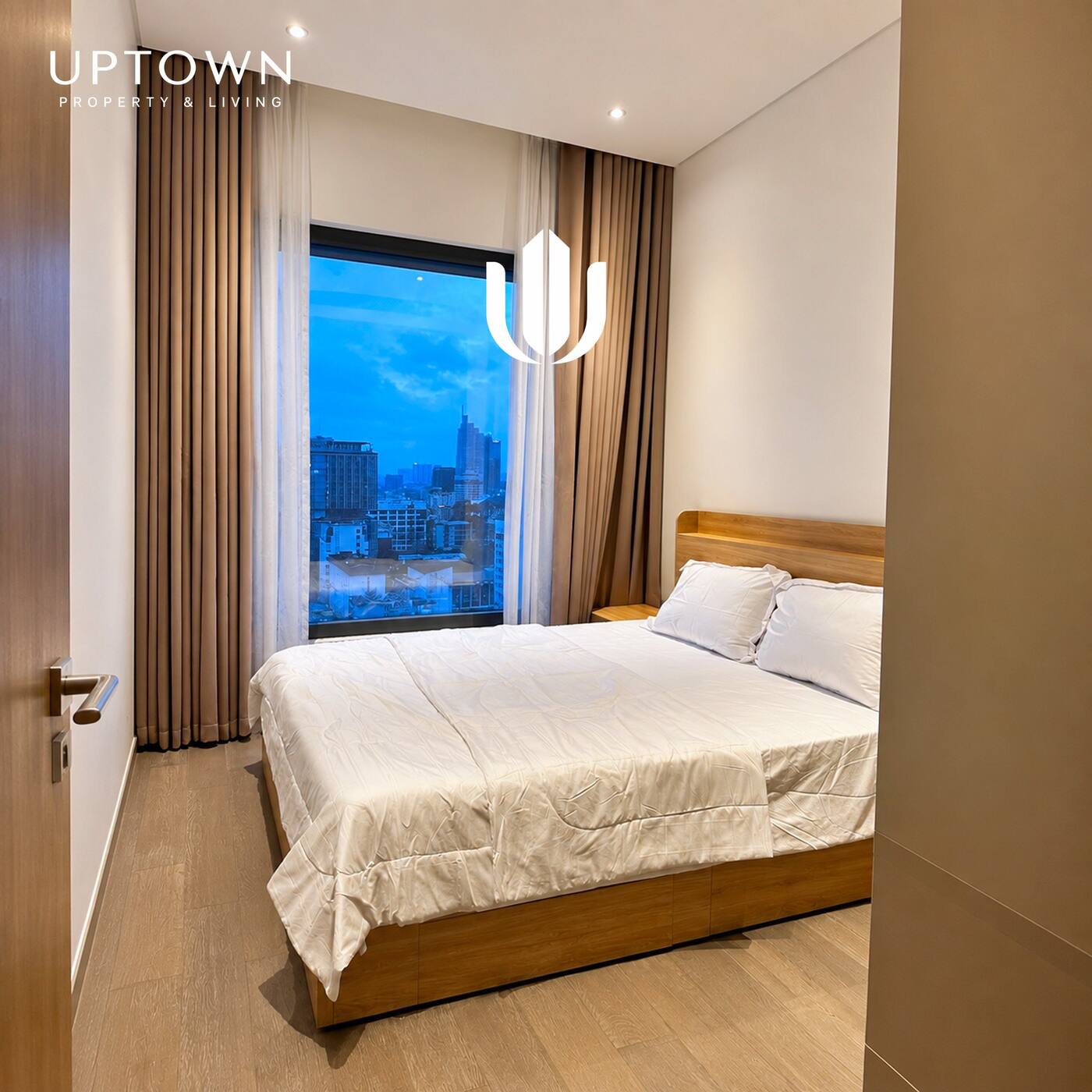 Cho thuê căn hộ 3PN The Marq 110m² tầng 16, view ngoại khu, nội thất đầy đủ