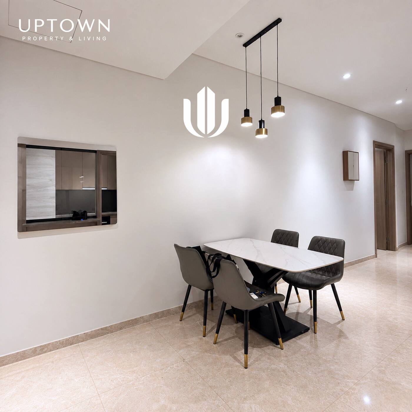 Cho thuê căn hộ 3PN The Marq 110m² tầng 16, view ngoại khu, nội thất đầy đủ