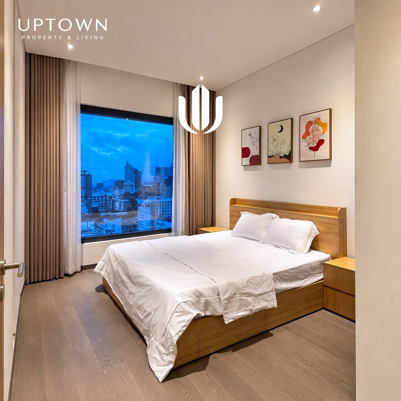 Cho thuê căn hộ 3PN The Marq 110m² tầng 16, view ngoại khu, nội thất đầy đủ