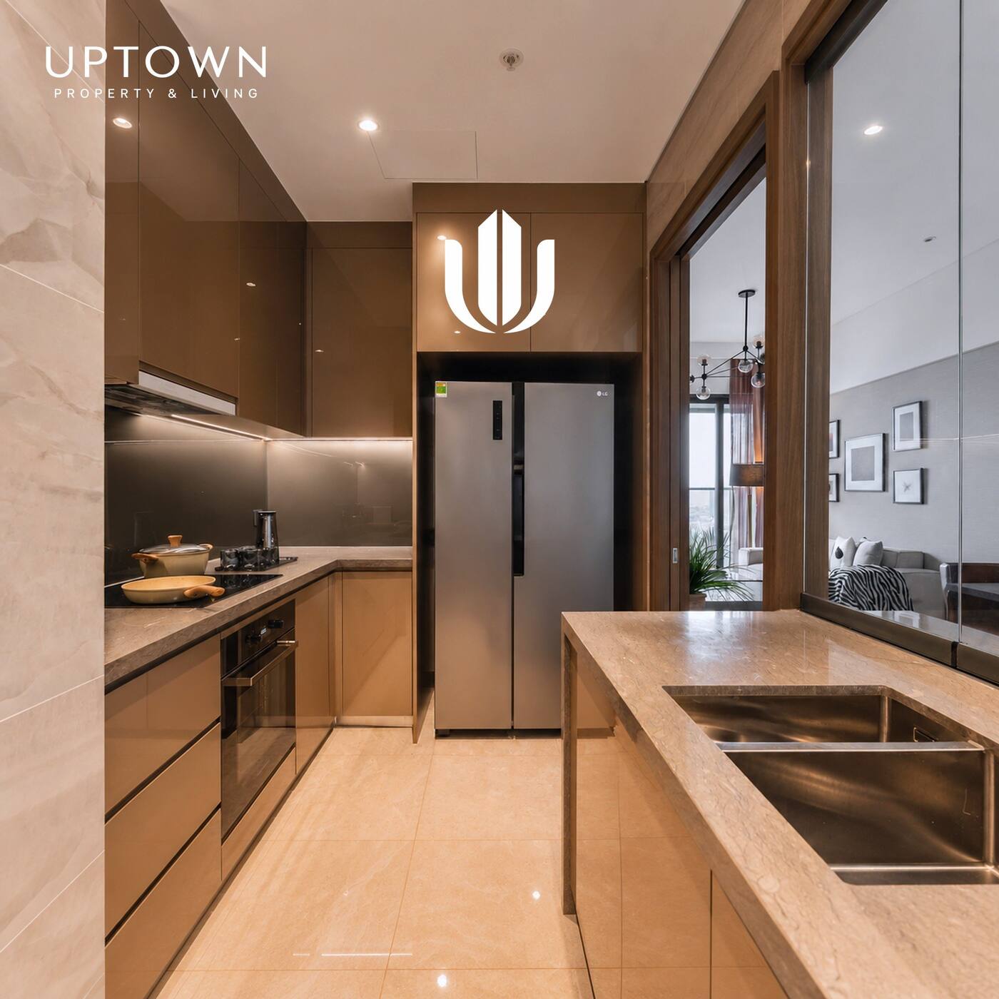 Bán căn hộ 3PN The Marq 110m² tầng 23, view ngoại khu, nội thất đầy đủ