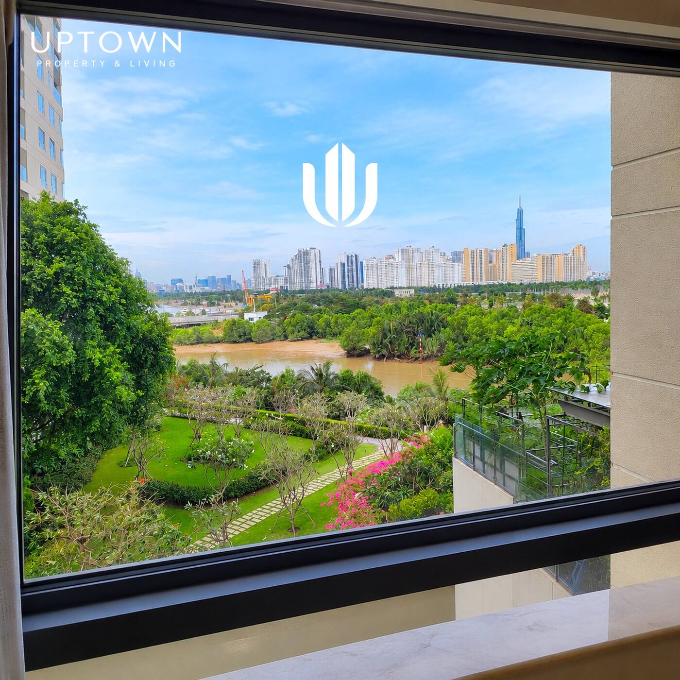Cho thuê căn hộ 3PN Diamond Island 143m², view sông, nội thất đầy đủ