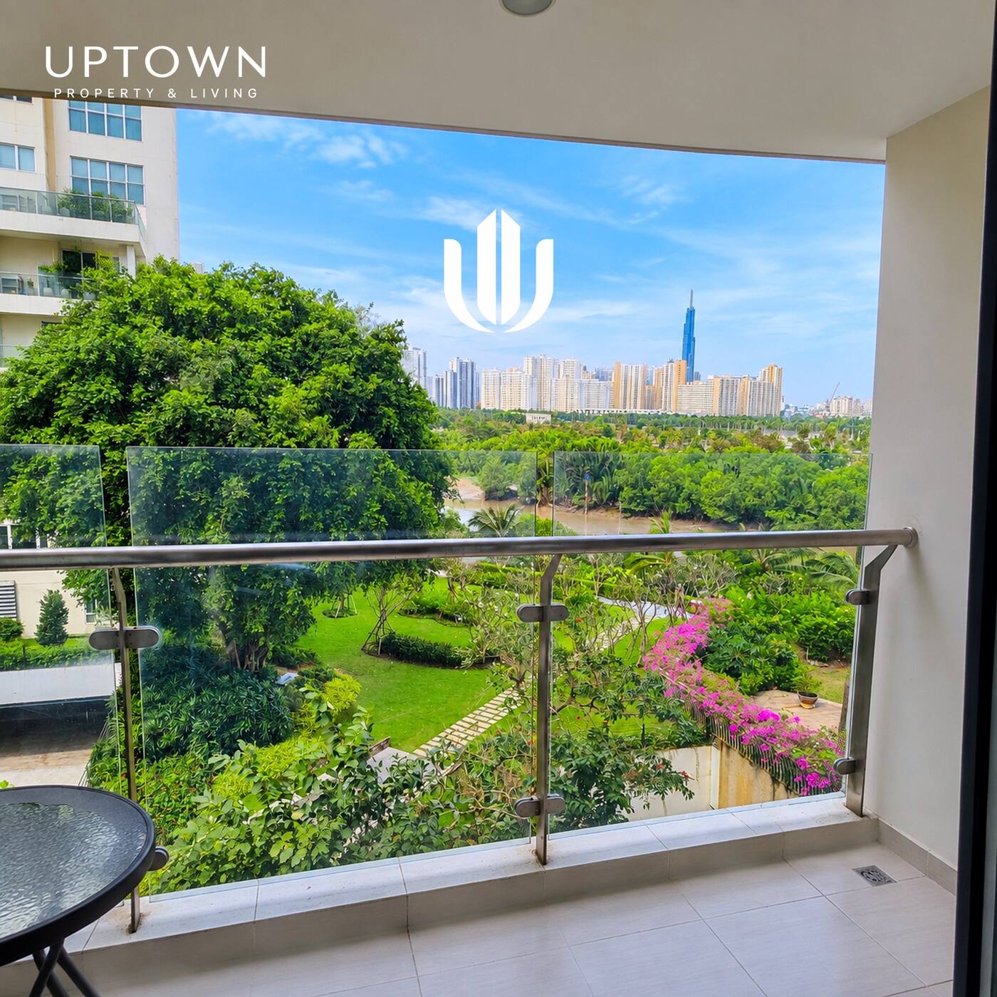 Cho thuê căn hộ 3PN Diamond Island 143m², view sông, nội thất đầy đủ