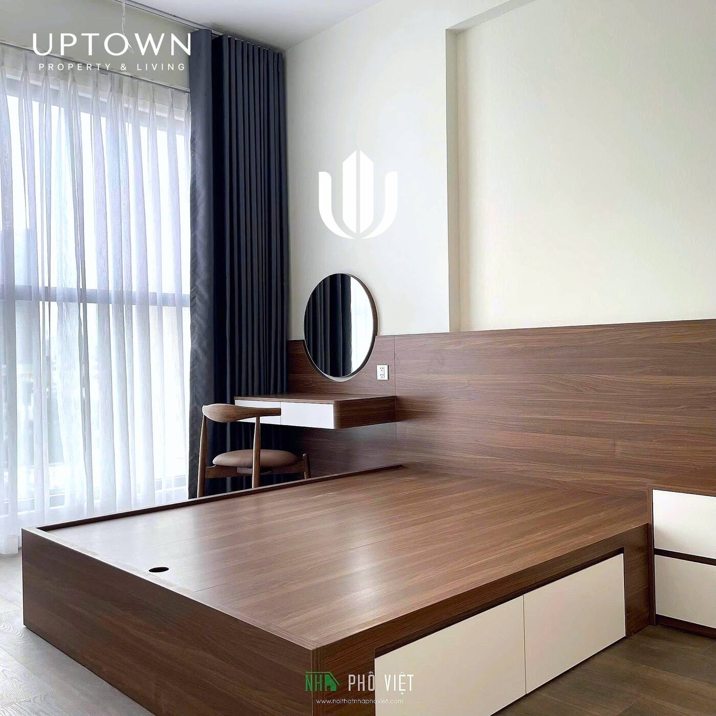 Cho thuê căn hộ 2PN Victoria Village 69m² tầng 5, view ngoại khu, nội thất đầy đủ