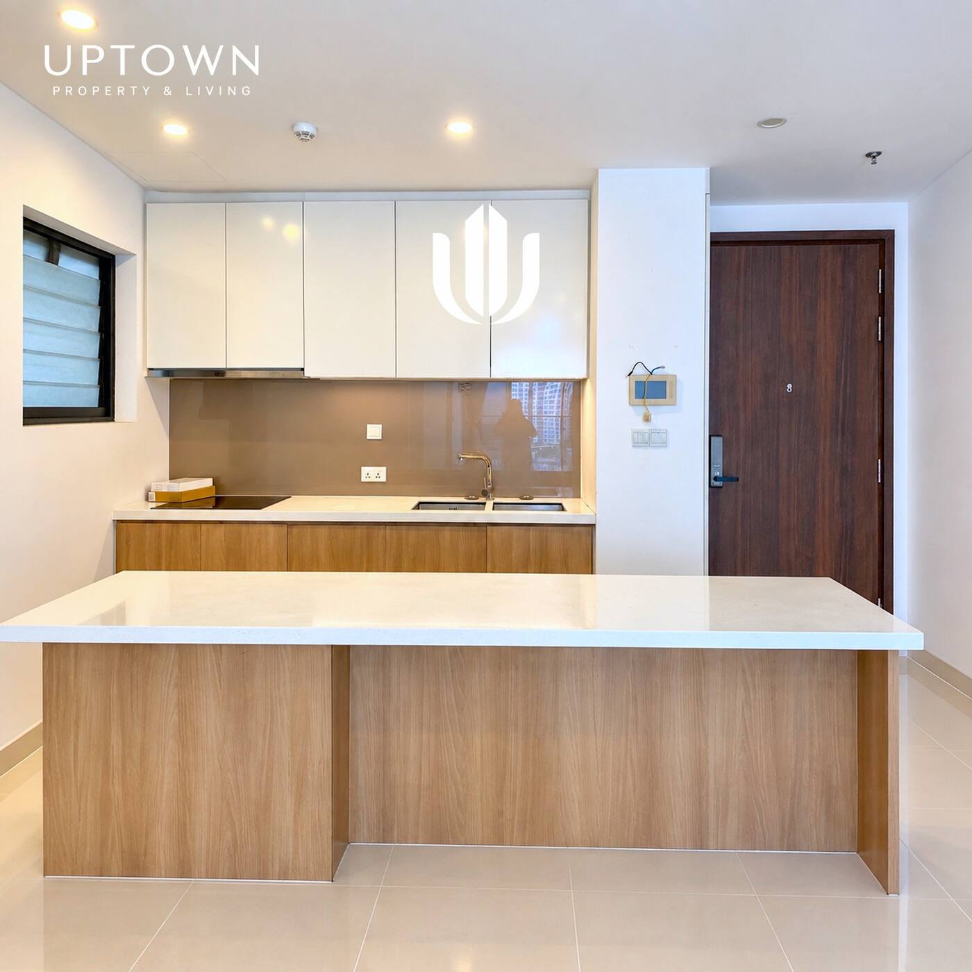 Cho thuê căn hộ 3PN One Verandah 107m², view sông, nội thất cơ bản