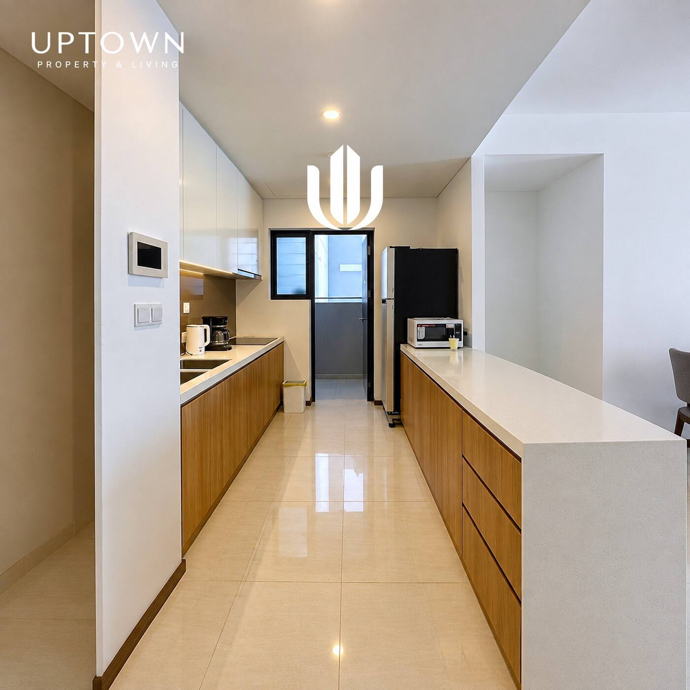 Cho thuê căn hộ 3PN One Verandah 106m² tầng 12, view sông, nội thất đầy đủ