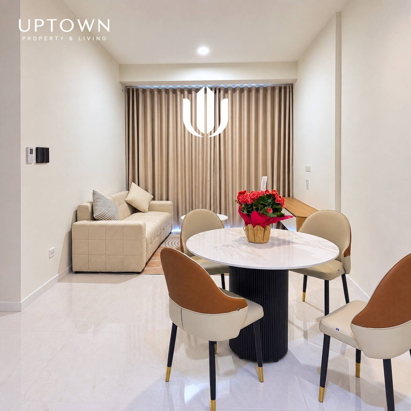 Bán căn hộ 2PN Victoria Village 69m² tầng 16, view sông, nội thất đầy đủ