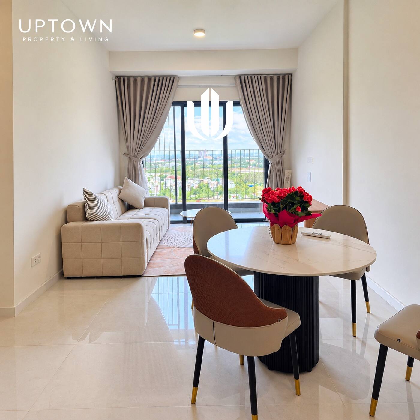 Bán căn hộ 2PN Victoria Village 69m² tầng 16, view sông, nội thất đầy đủ