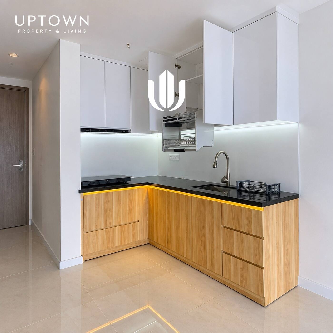 Cho thuê căn hộ 1PN Victoria Village 53m² tầng 18, view sông, nội thất cơ bản