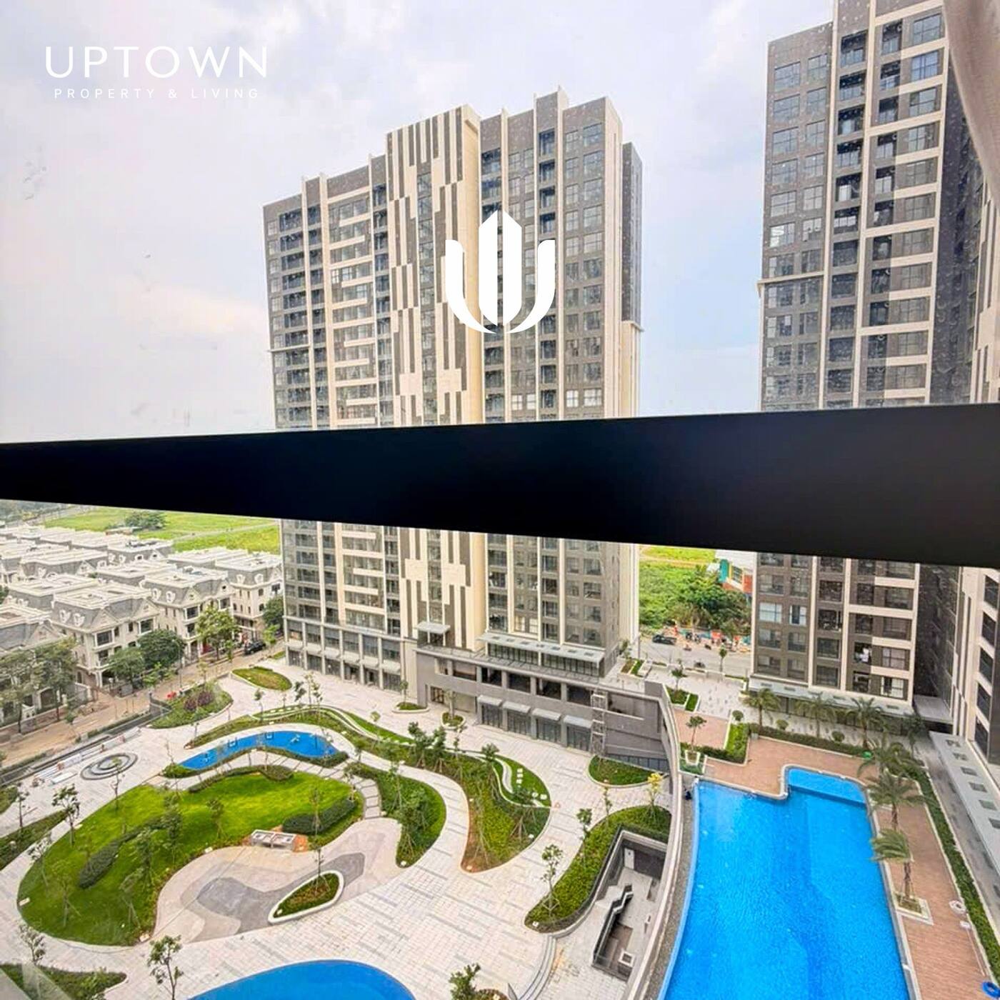 Cho thuê căn hộ 2PN Victoria Village 73m² tầng 12, view nội khu, nội thất cơ bản