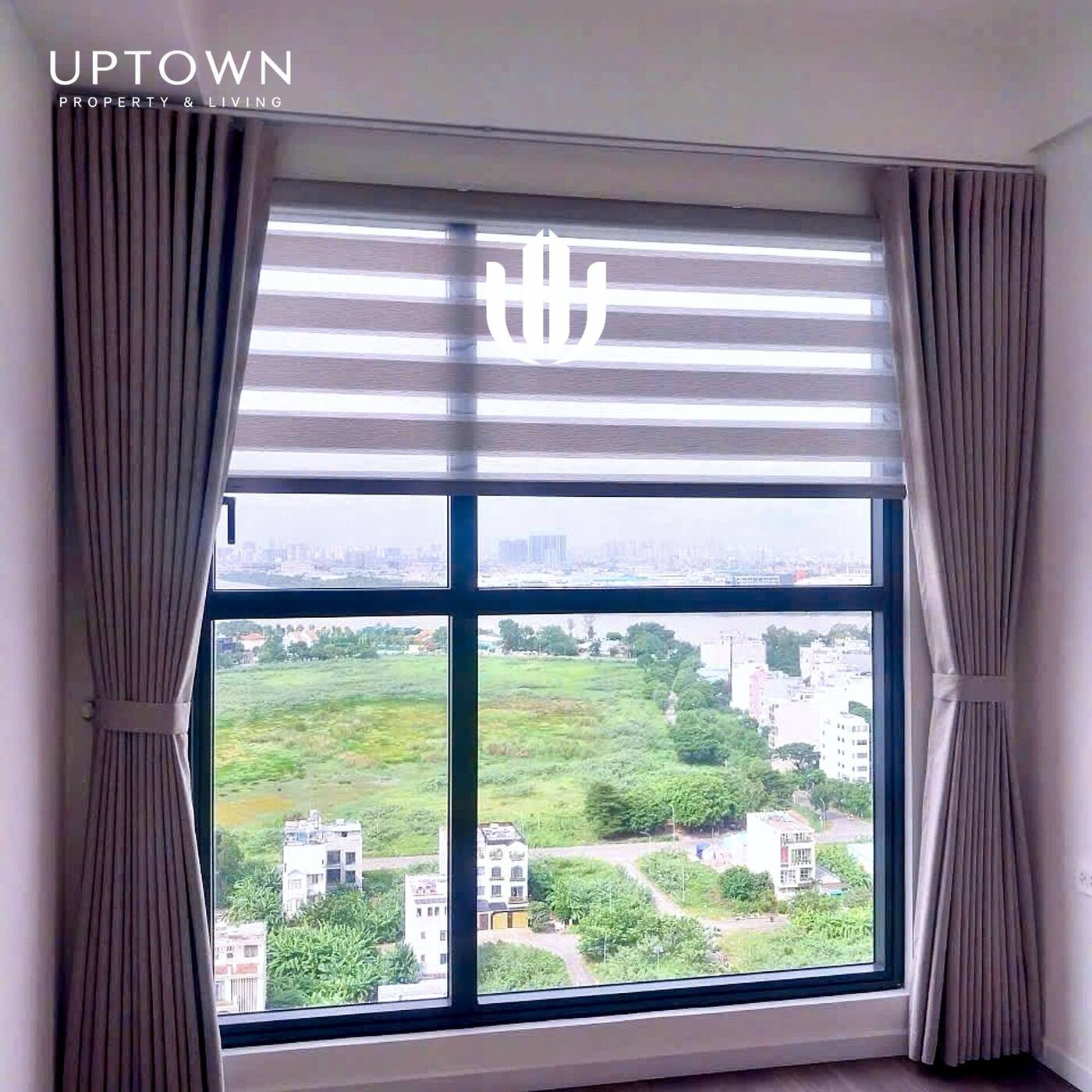 Cho thuê căn hộ 1PN Victoria Village 53m² tầng 19, view sông, nội thất đầy đủ