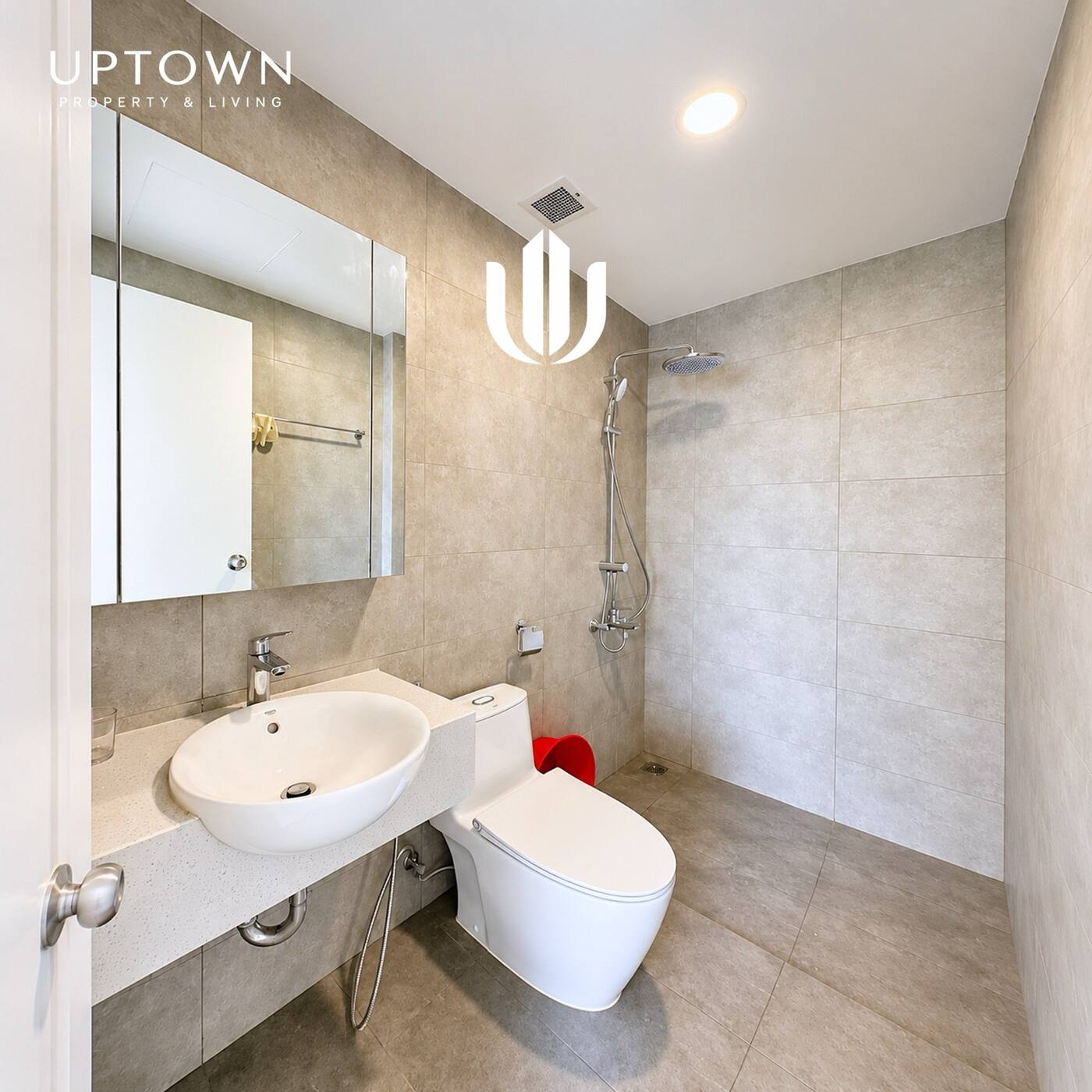 Cho thuê căn hộ 2PN Victoria Village 69m² tầng 6, view thành phố, nội thất cơ bản