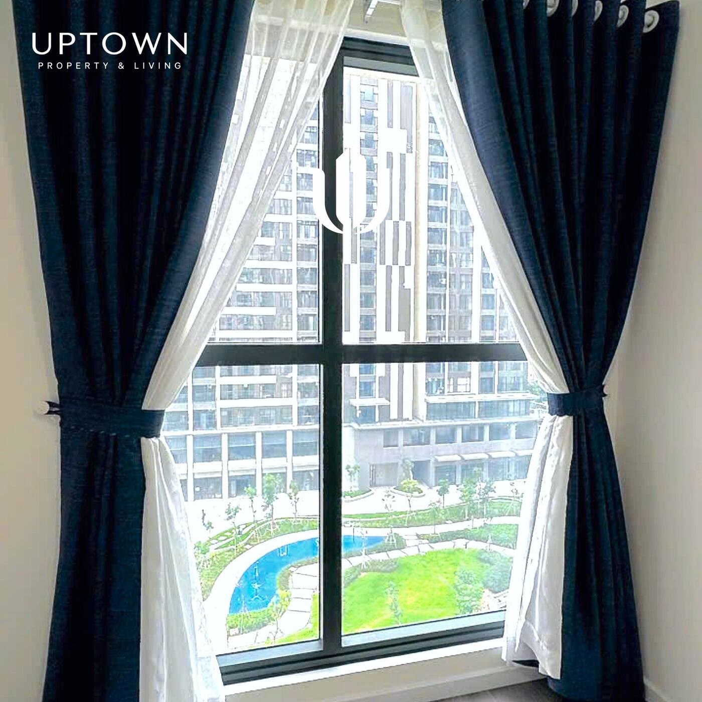 Cho thuê căn hộ 2PN Victoria Village 69m² tầng 8, view nội khu, nội thất cơ bản
