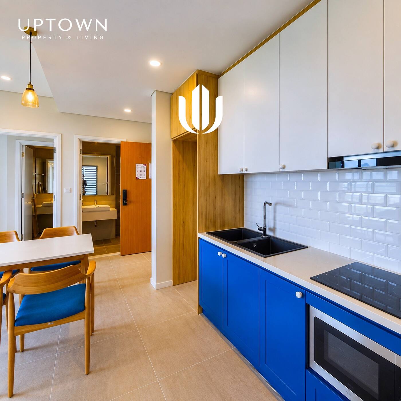 Bán căn hộ 2PN Diamond Island 65m² tầng 12, view sông, nội thất đầy đủ