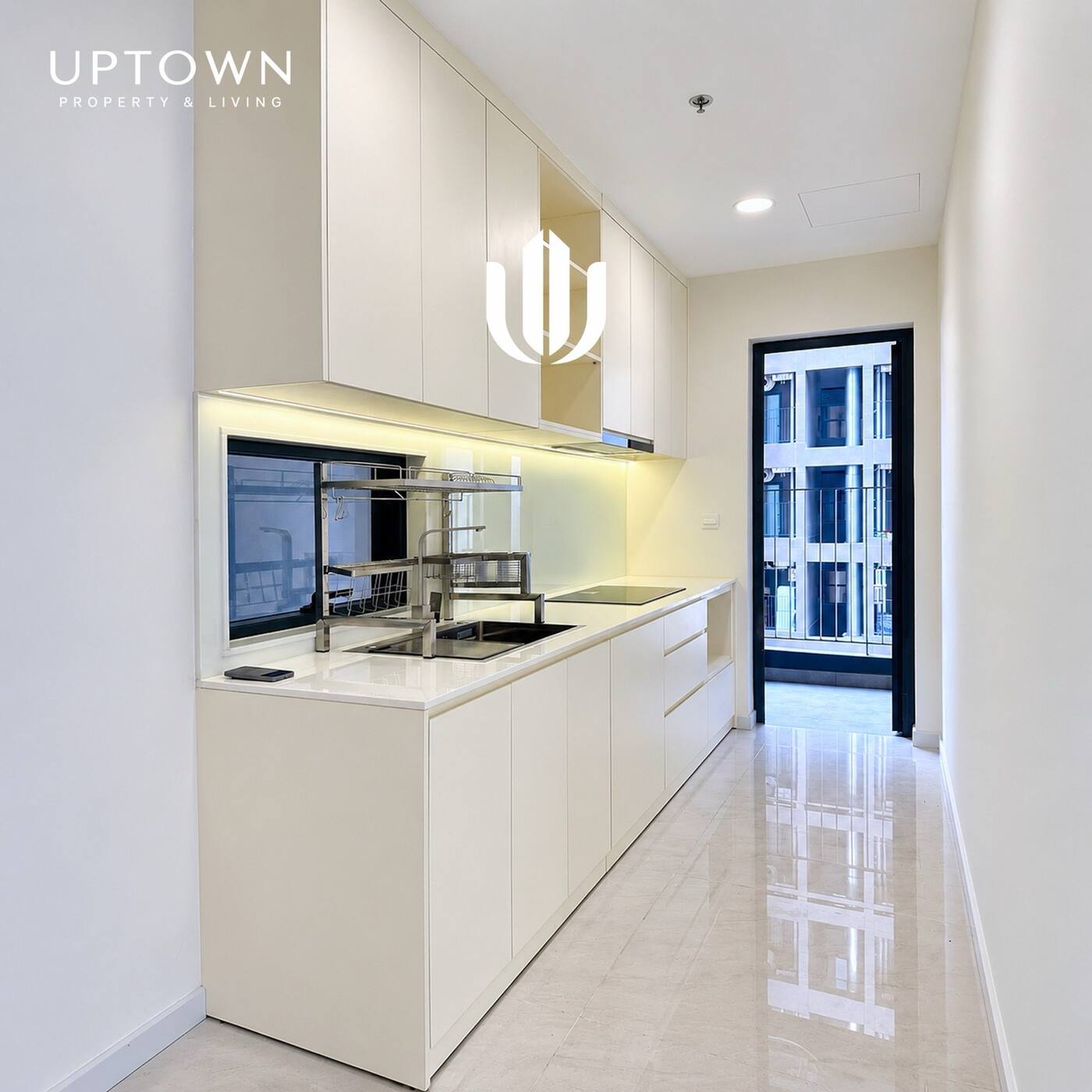 Cho thuê căn hộ 2PN Victoria Village 73m², view thành phố, nội thất cơ bản