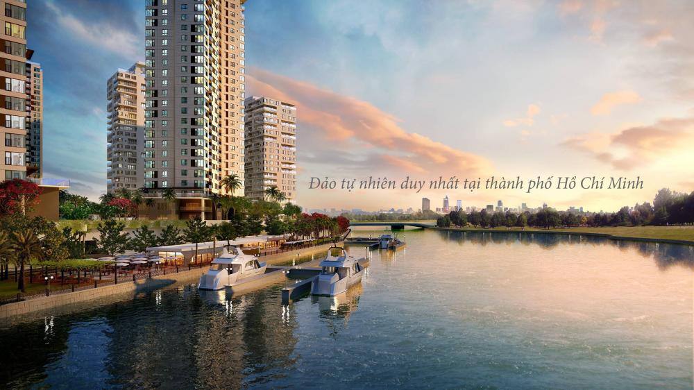 Bán căn hộ 2PN Diamond Island 125m² tầng 14, view sông, nội thất đầy đủ