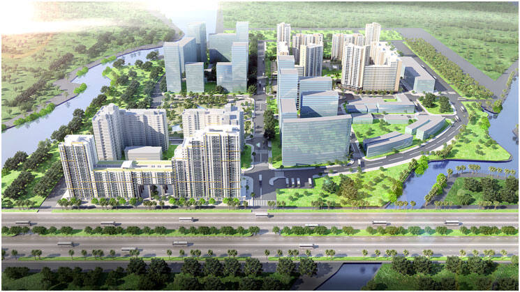 Cho thuê căn hộ 3PN New City Thủ Thiêm 117m² tầng 9, view sông, nội thất đầy đủ