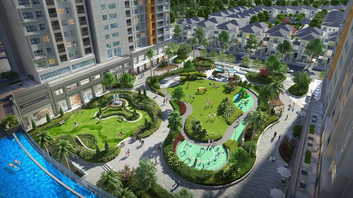 Cho thuê căn hộ 2PN Victoria Village 69m² tầng 16, view ngoại khu, nội thất đầy đủ