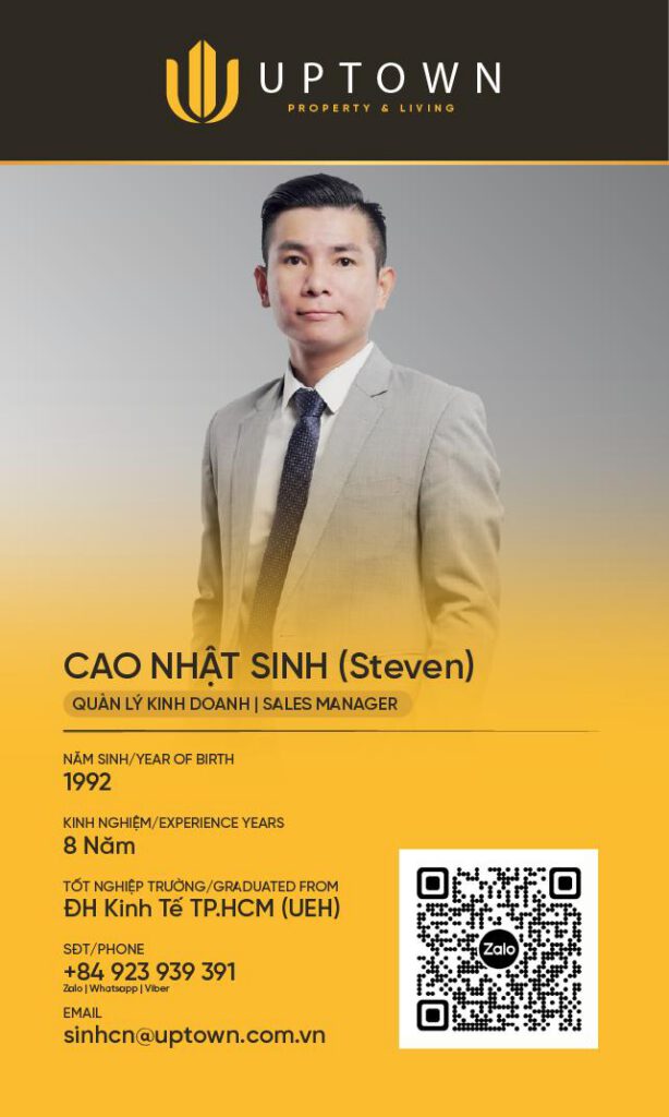 Cao Nhật Sinh (Steven) – Quản lý kinh doanh
