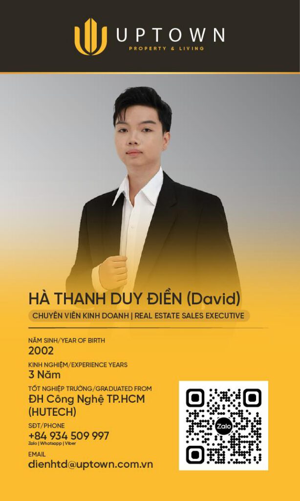 Hà Thanh Duy Điền (David) – Chuyên viên kinh doanh